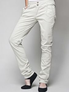 Spodnie Spodnie Damskie Model L-31-010 WHITE