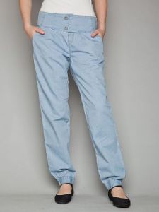 Spodnie Spodnie Damskie Model L-31-902 BLUE